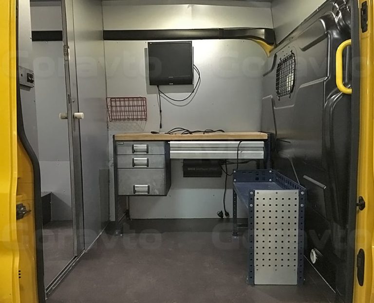 Весоповерочная лаборатория на основе фургона Ford Transit